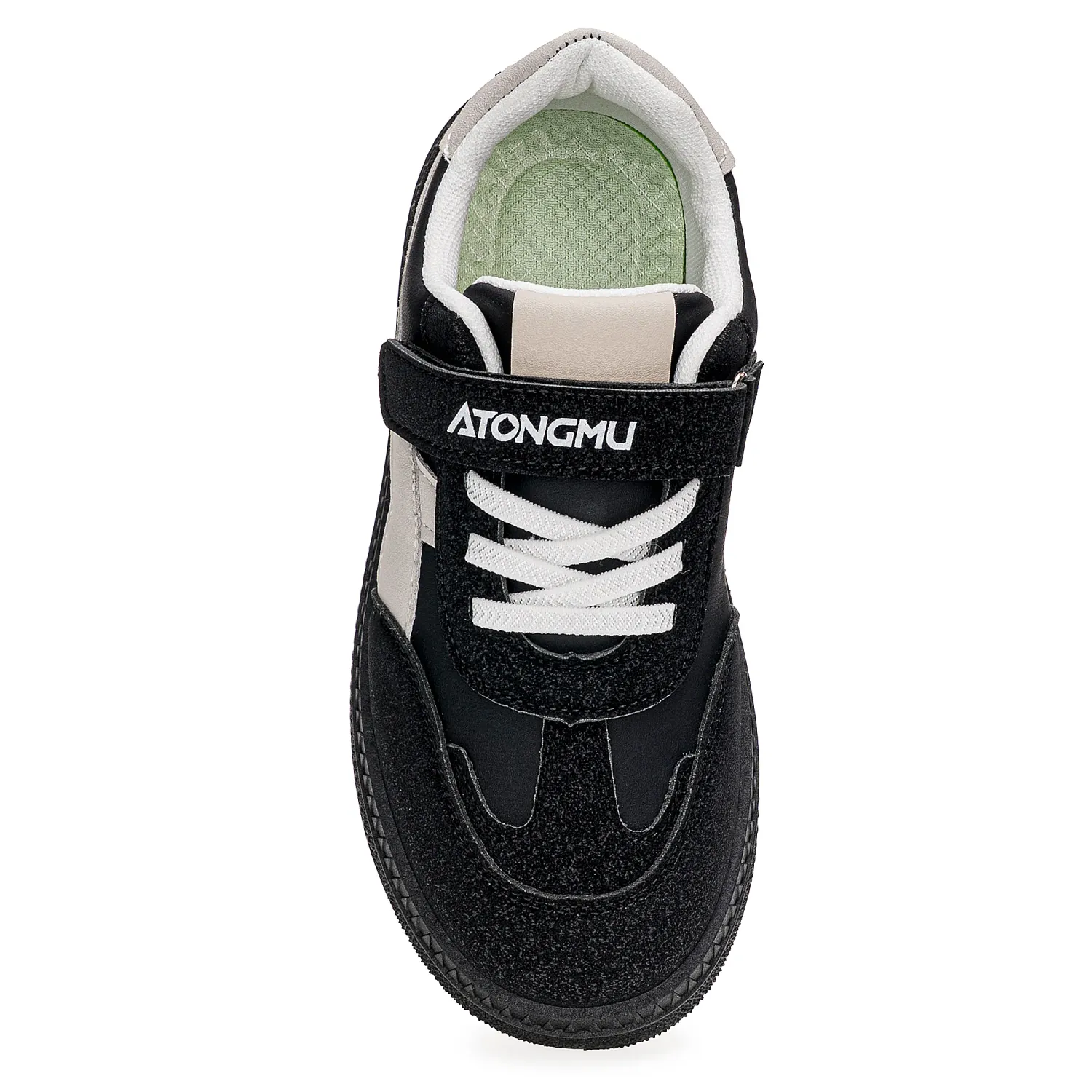 Zapatilla Just4U Kids Z Aras color negro | Platanitos