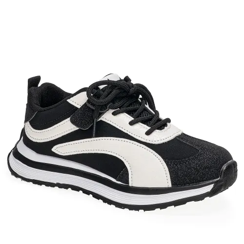 Just4u Negro de Niña / Niño modelo Zapatilla Kids Z Luisin negros textiles niña 2026012121401209437 Textil Sintético