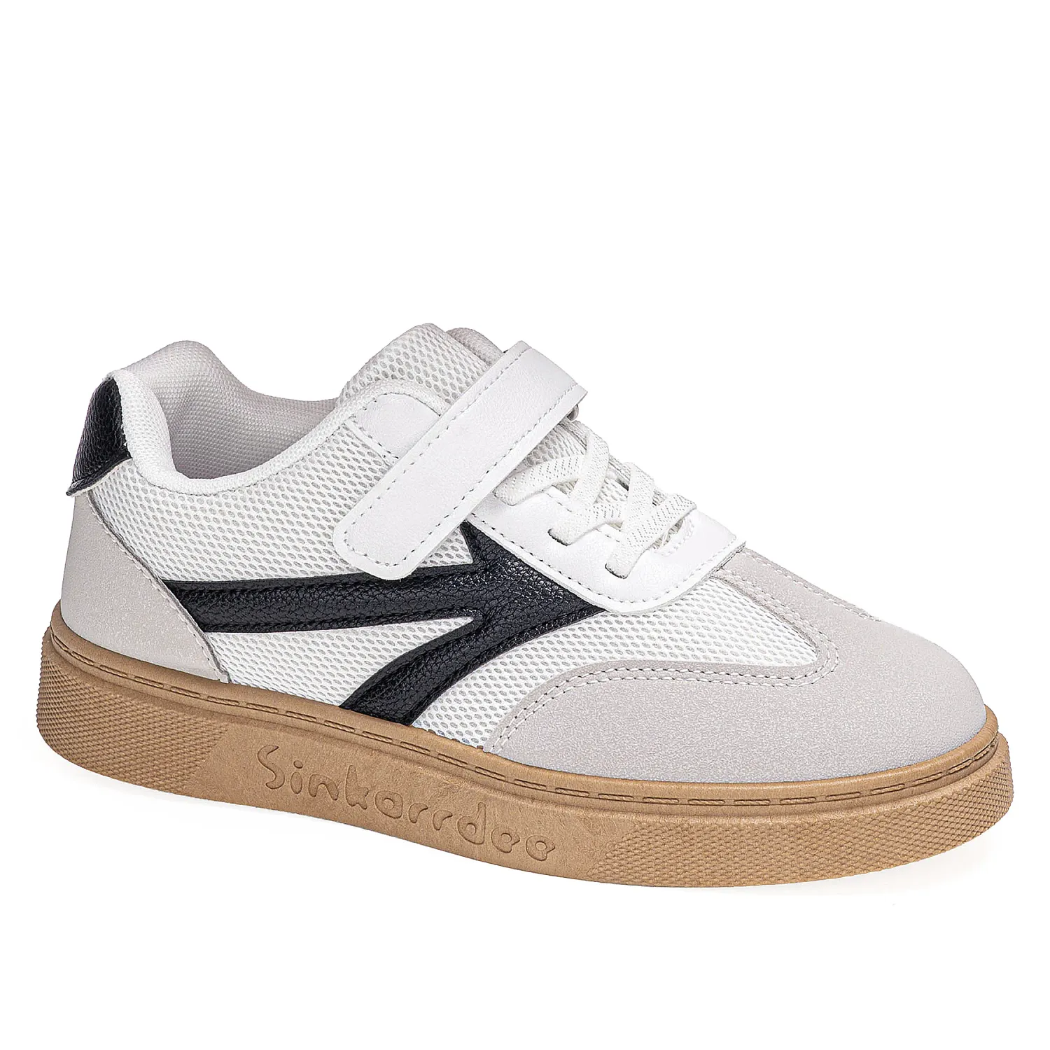 Zapatilla Just4U Kids Z Martini color blanco | Platanitos