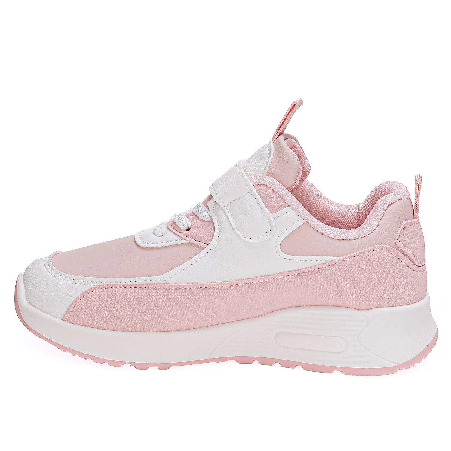 Zapatilla Just4U Kids Z Ruth color rosado / blanco | Platanitos