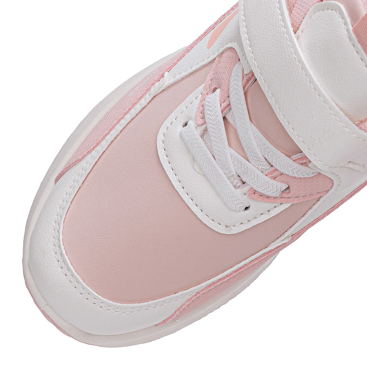 Zapatilla Just4U Kids Z Ruth color rosado / blanco | Platanitos