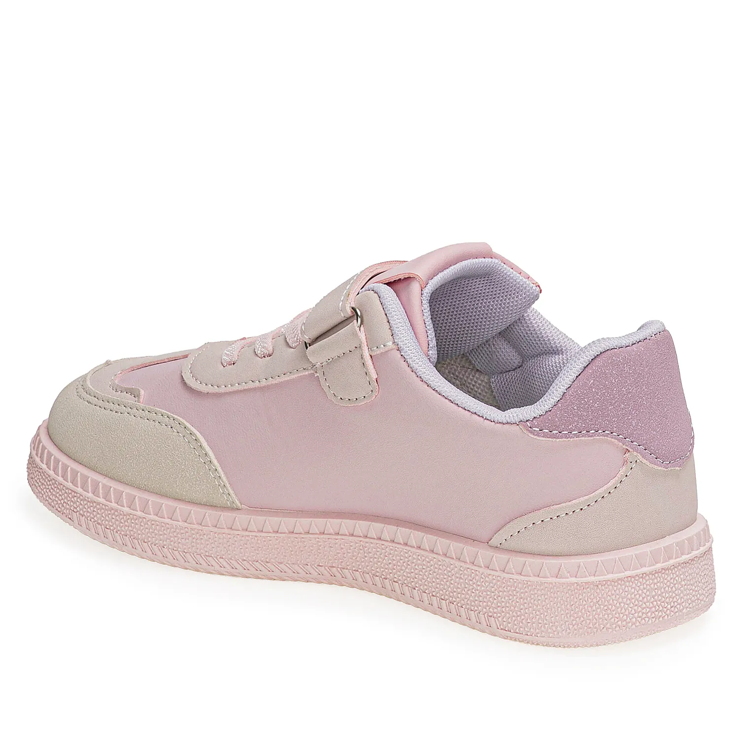 Zapatilla Just4U Kids Z Itala color rosado | Platanitos