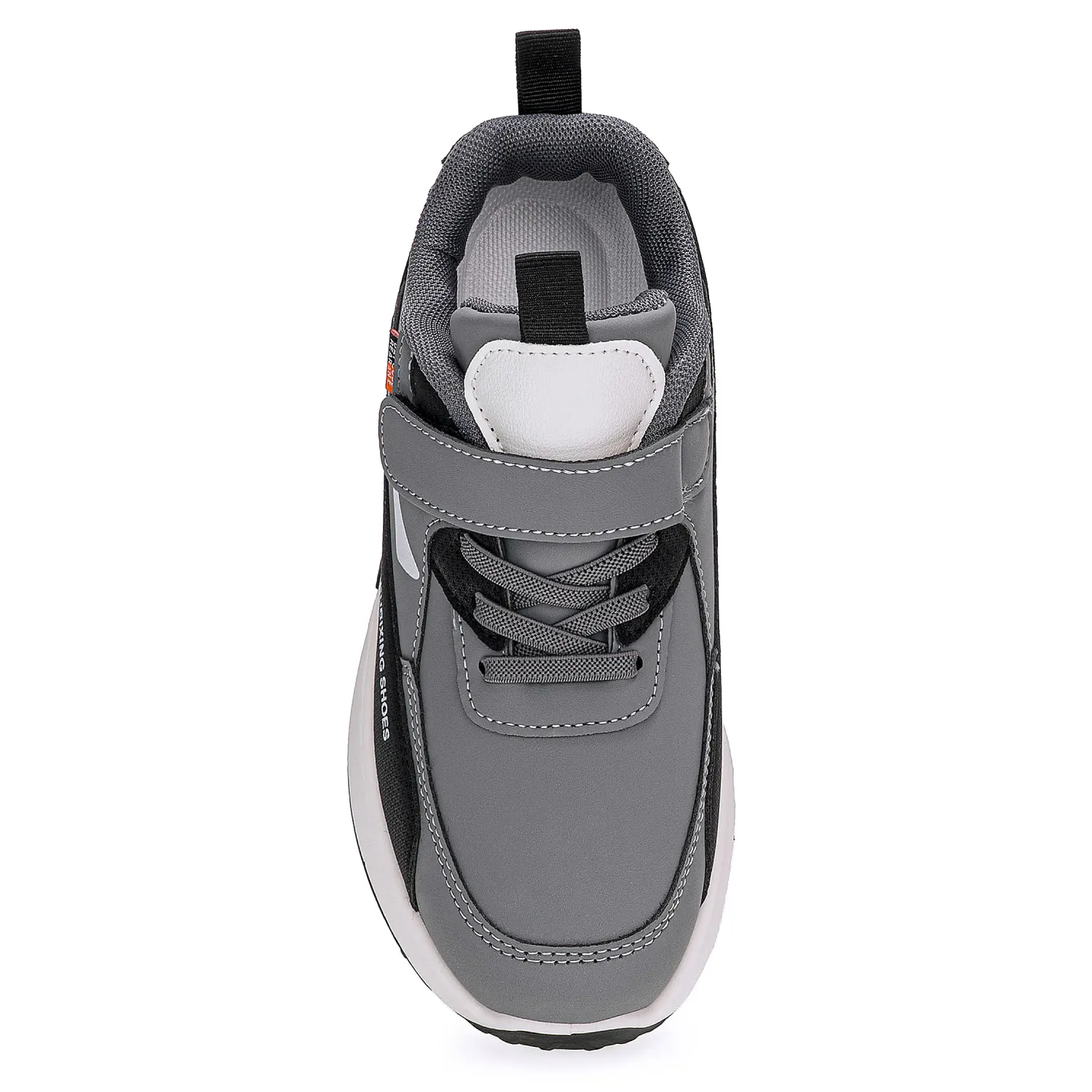 Zapatilla Just4U Kids Z Thiago color negro | Platanitos