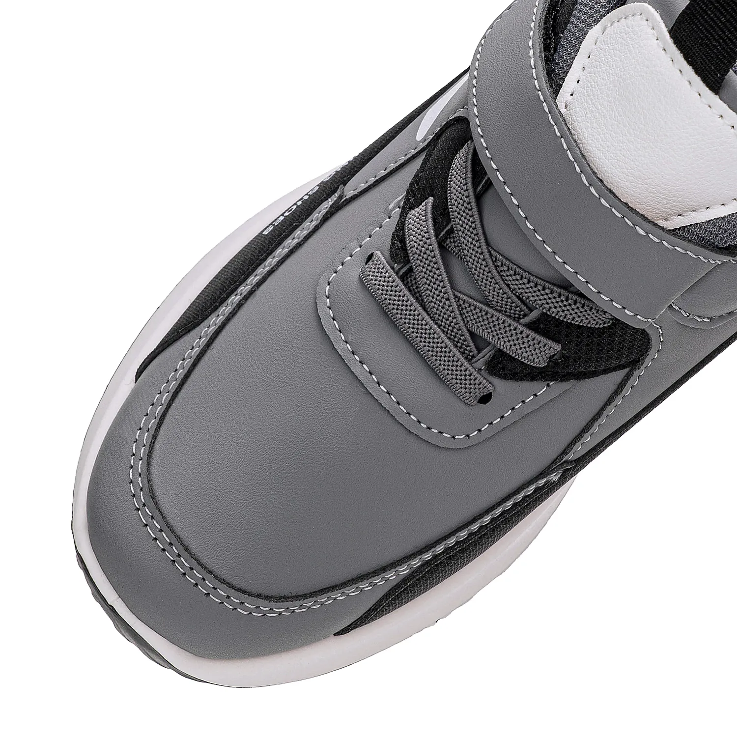 Zapatilla Just4U Kids Z Thiago color negro | Platanitos