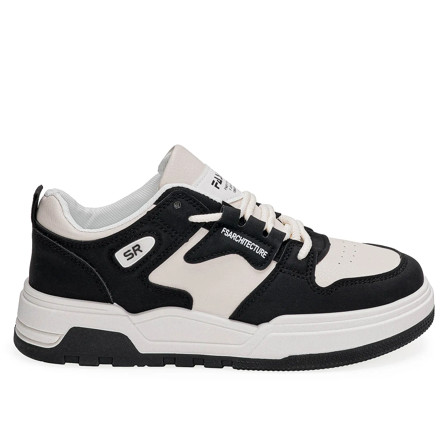 Zapatilla Just4U Caballero Zb Alexis color negro | Platanitos