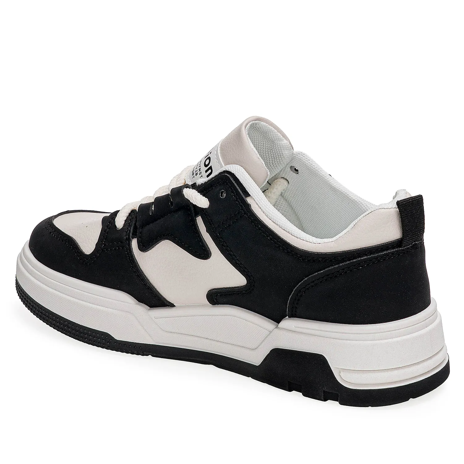 Zapatilla Just4U Caballero Zb Alexis color negro | Platanitos