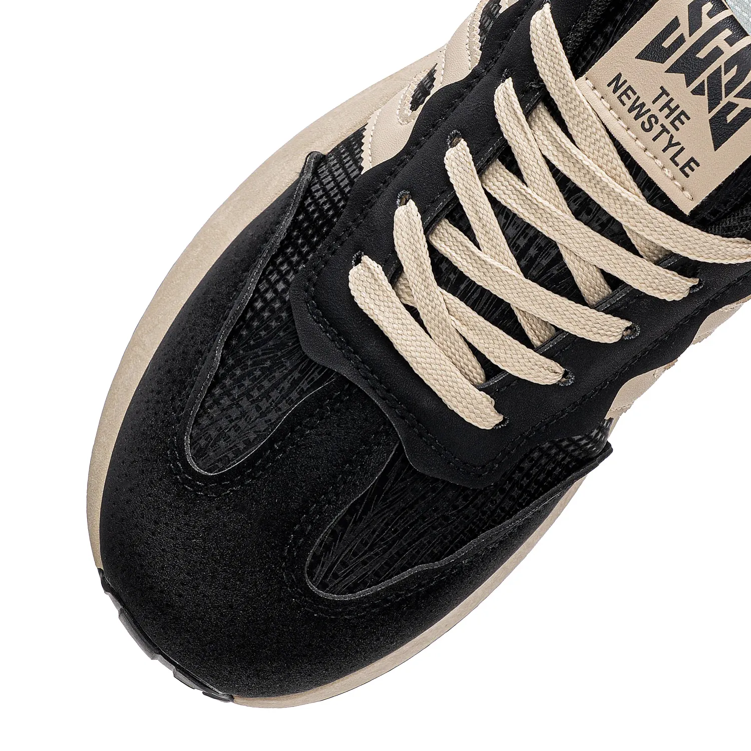 Zapatilla Just4U Caballero Z Julio color negro | Platanitos