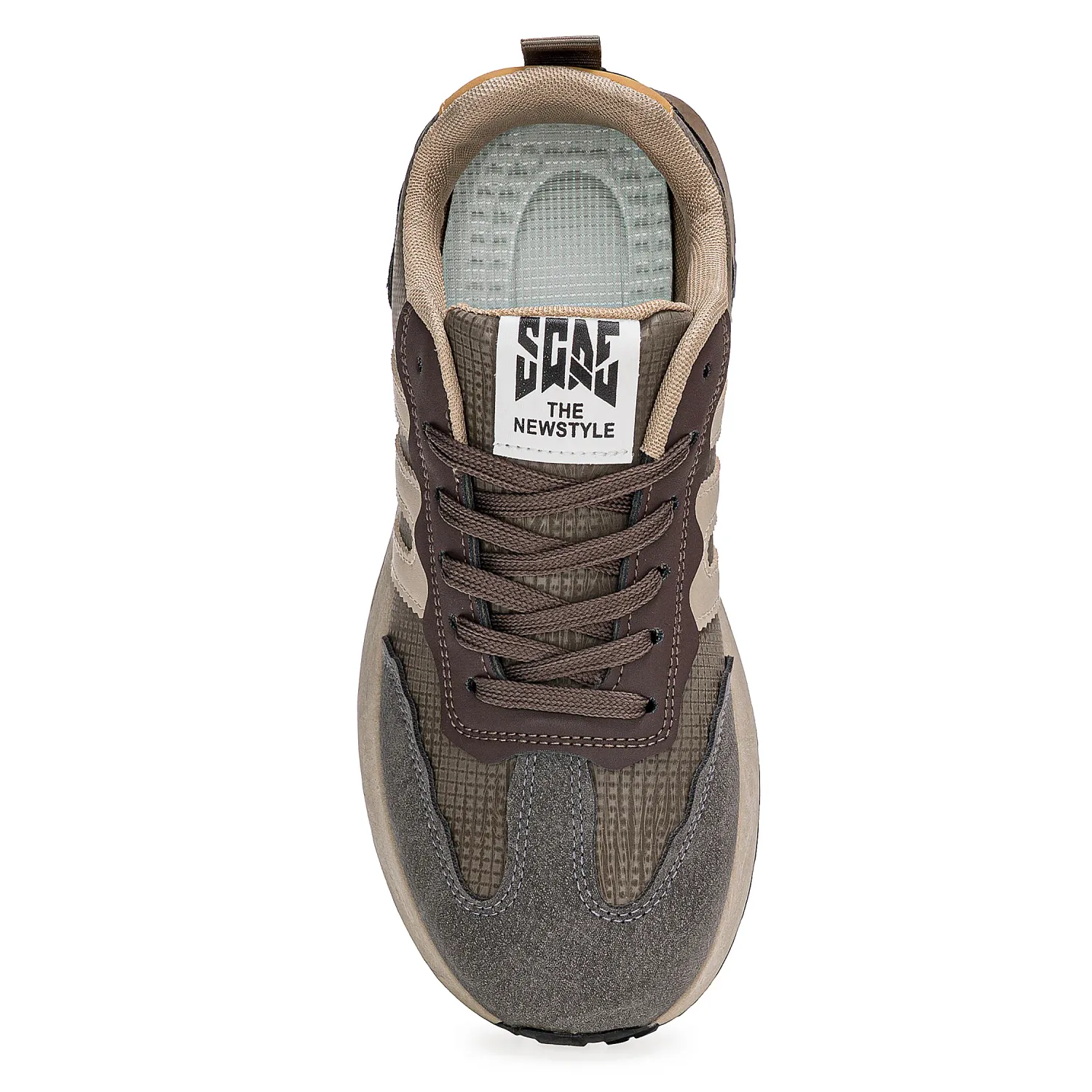 Zapatilla Just4U Caballero Z Julio color kaki | Platanitos