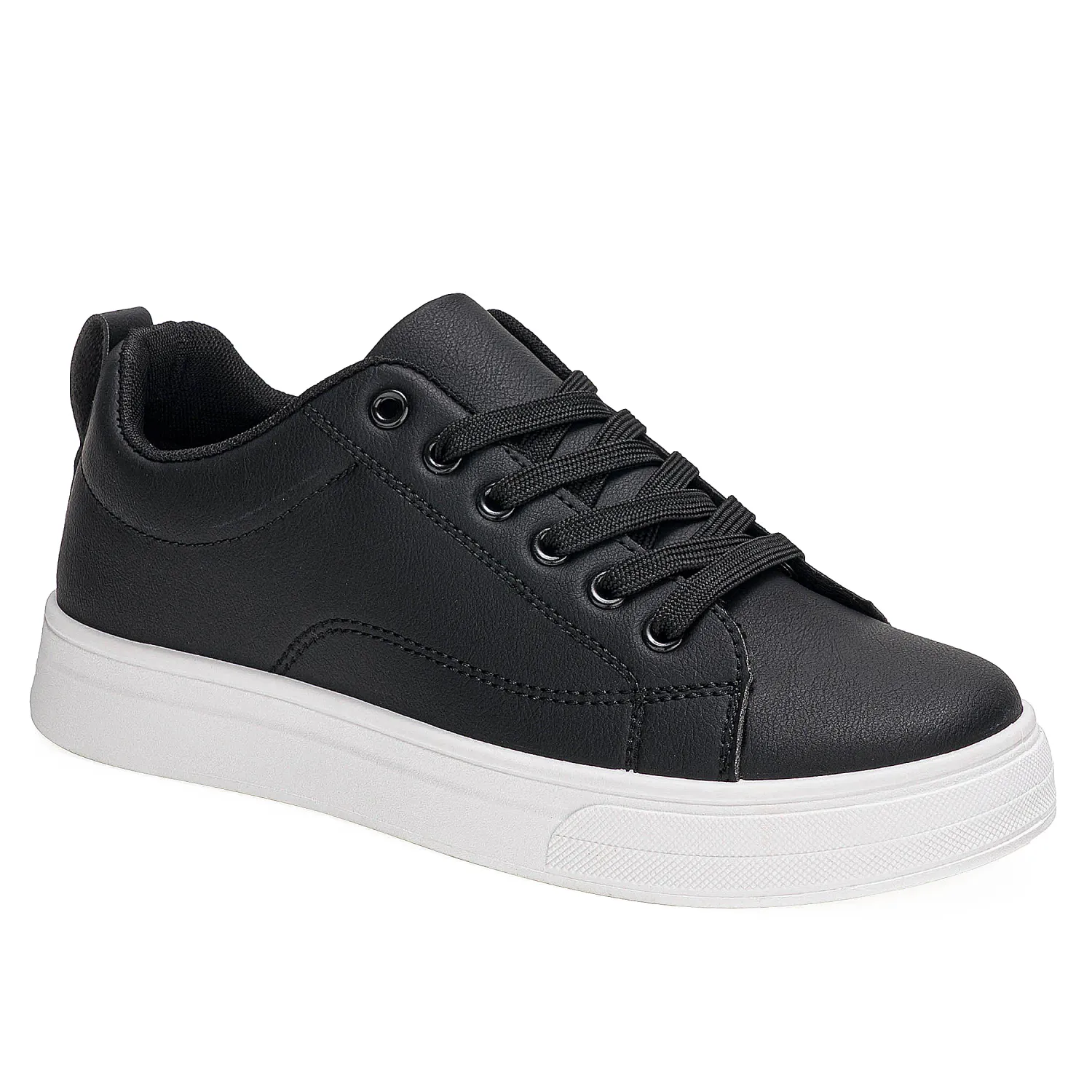 Zapatilla Just4U Caballero Z Lolo color negro | Platanitos