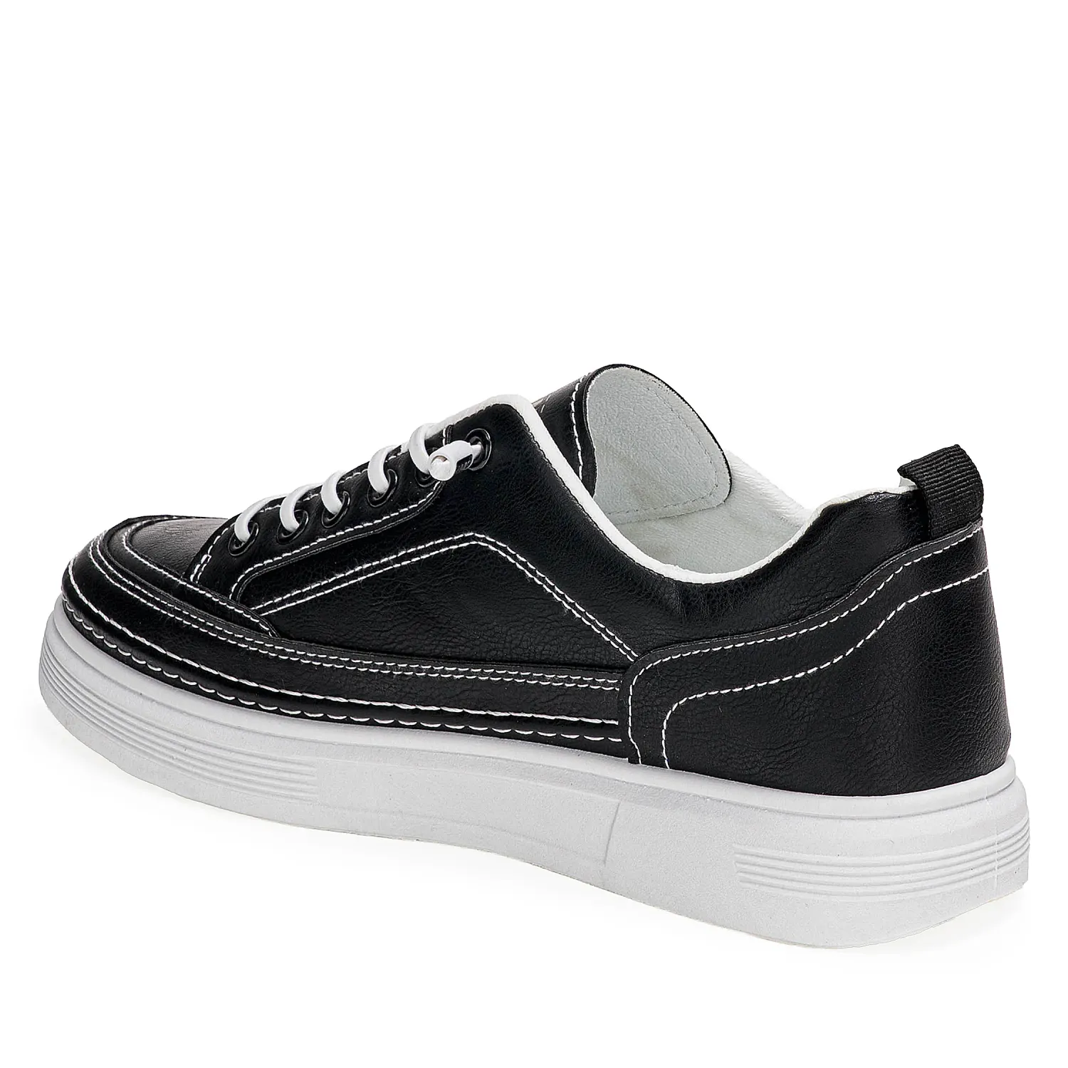Zapatilla Just4U Caballero Z Edwin color negro | Platanitos
