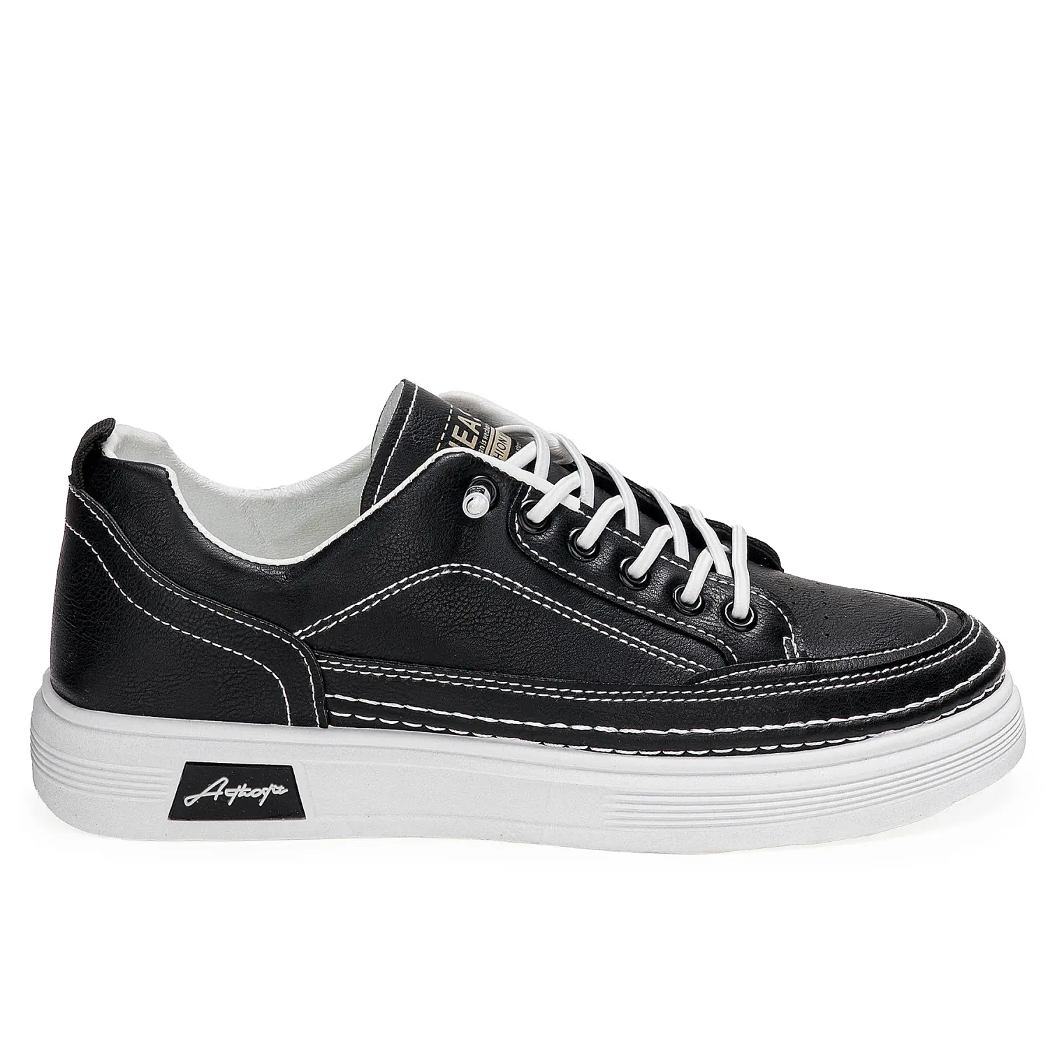 Zapatilla Just4U Caballero Z Edwin color negro | Platanitos