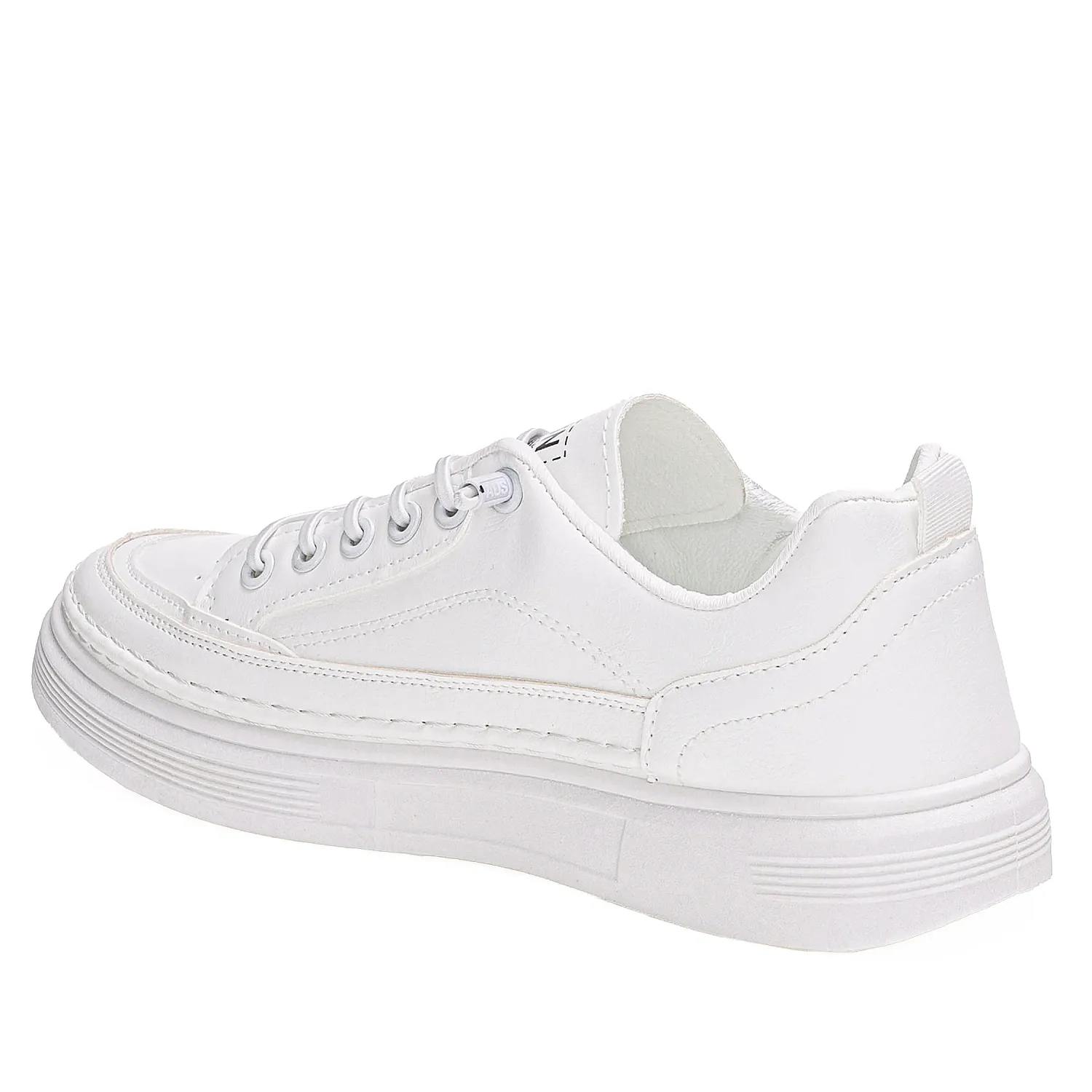 Zapatilla Just4U Caballero Z Edwin color blanco | Platanitos
