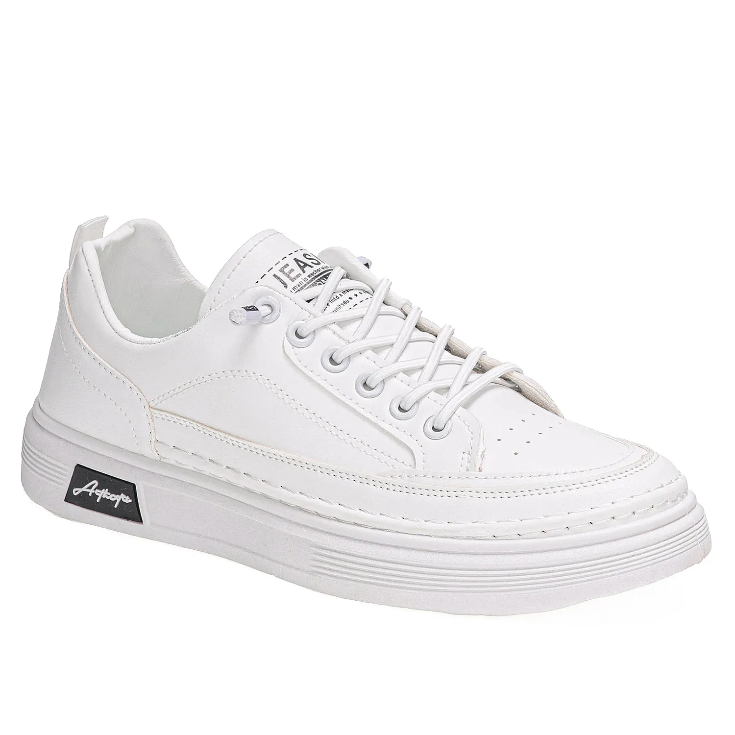Zapatilla Just4U Caballero Z Edwin color blanco | Platanitos