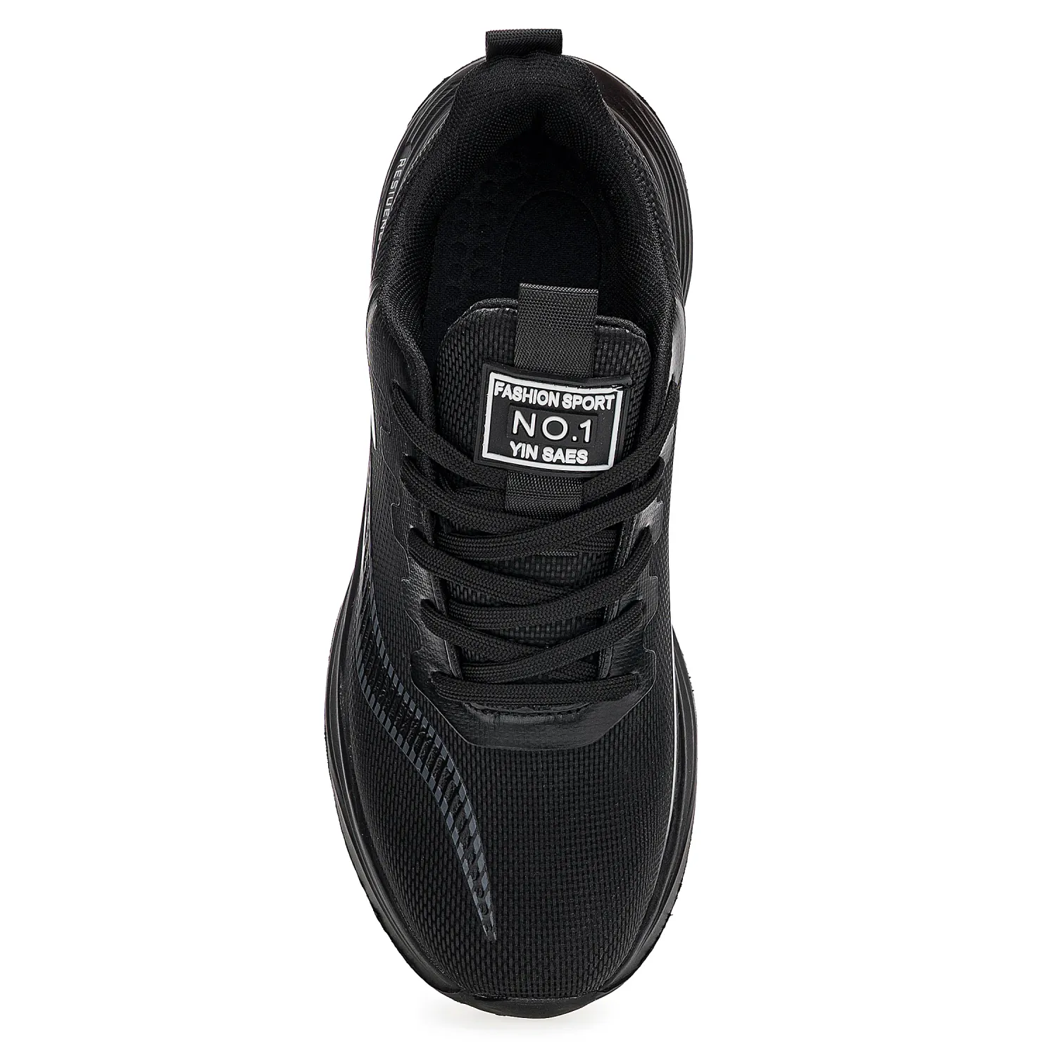 Zapatilla Just4U Caballero Z Santiny color negro | Platanitos