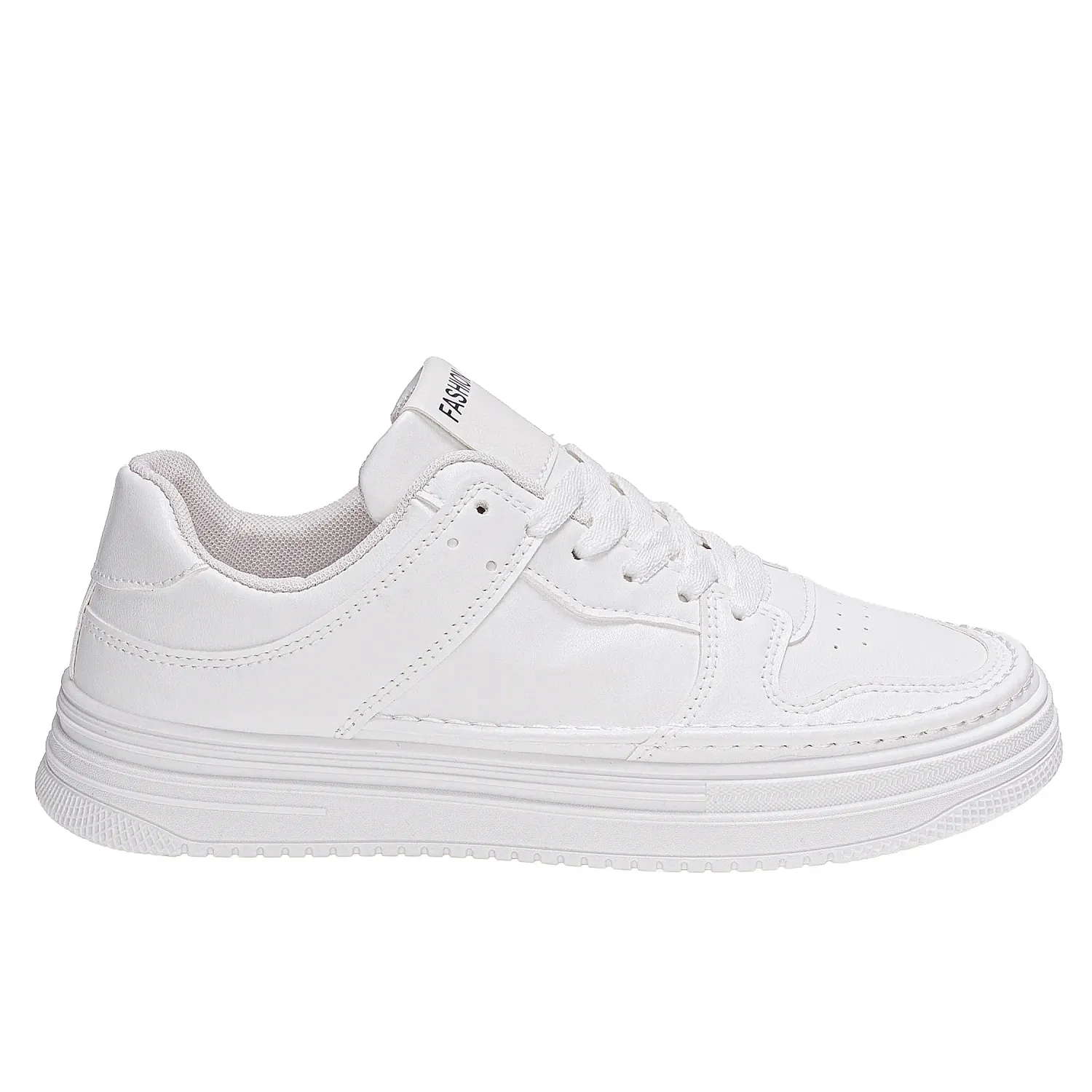Zapatilla Just4U Caballero Z Samuel color blanco | Platanitos