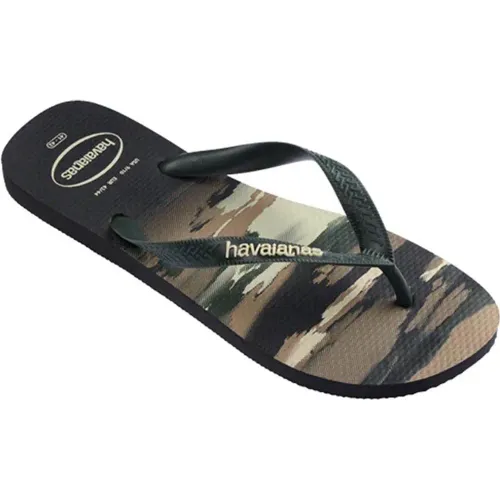 Havaianas Sandalias Hombre Top Camu