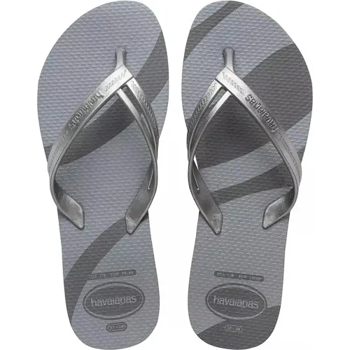 Havaianas Gris de Mujer modelo Sandalias Mujer Elegance Print grises mujer 2026012216361400187 CAUCHO Caucho