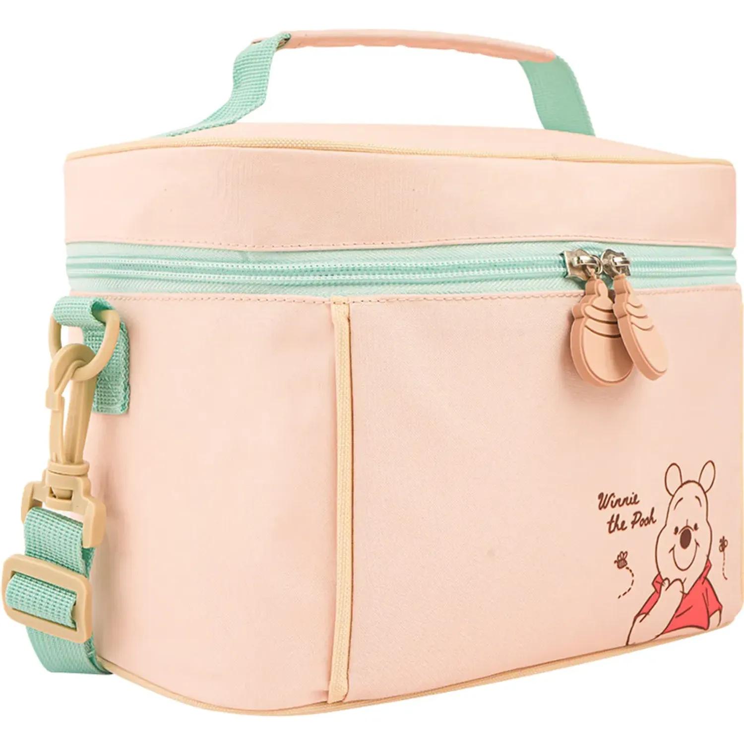 Lonchera Winnie Pooh Classic Winnie Pooh color beige / verde | Platanitos