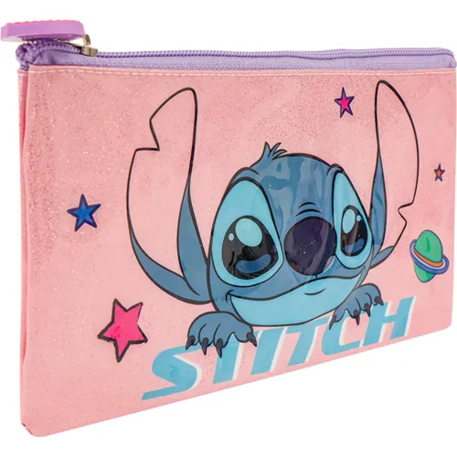 STITCH Cartuchera Glitter Stitch