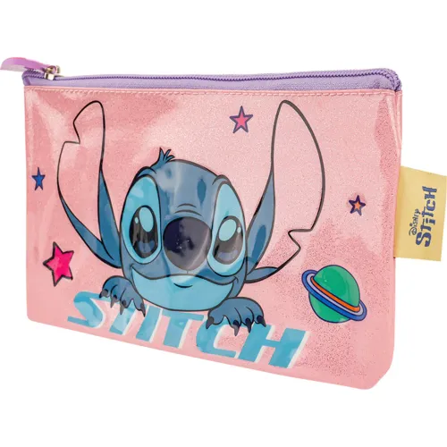 STITCH Cartuchera Glitter Stitch