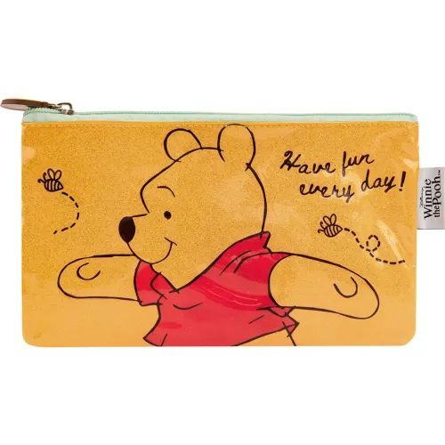 WINNIE POOH Amarillo modelo Cartuchera Glitter Winnie Pooh amarillos 2026012222182729211