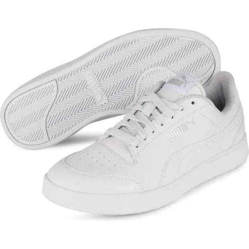 Puma Blanco de Niña / Niño modelo Zapatillas Escolares Juvenil Puma Shuffle Ao Sl Jr blancos sintéticos niña 2026012316502783857 Sintético Sintético