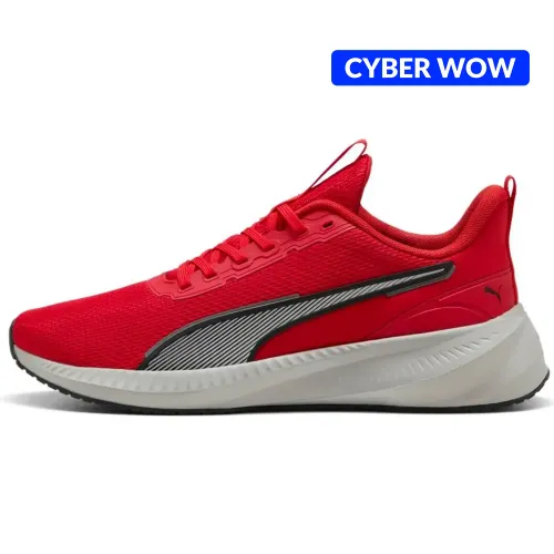 Zapatillas Puma Running Hombre Flyer Lite 3 color rojo | Platanitos