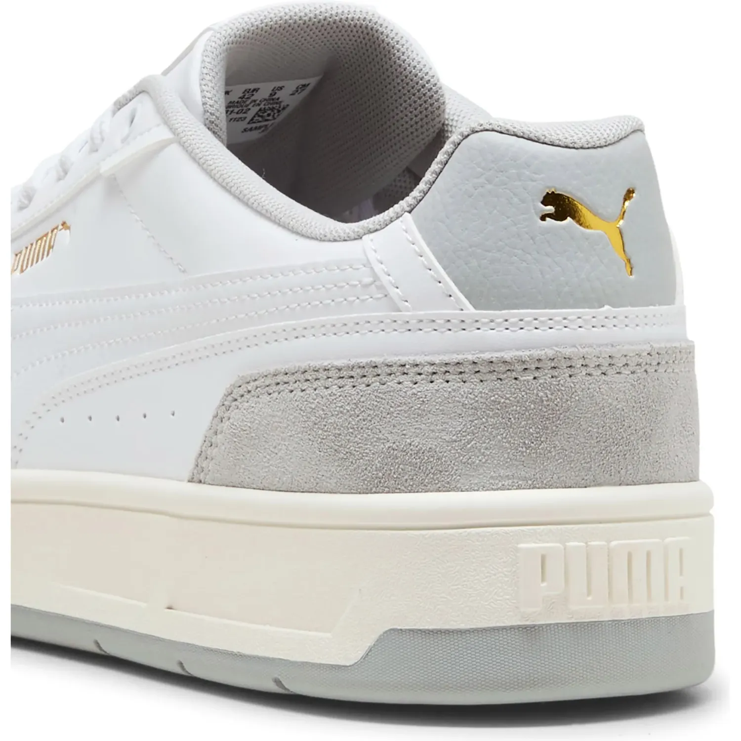 Puma Zapatillas Puma Urbanas Hombre Court Classico Sport color blanco | Platanitos