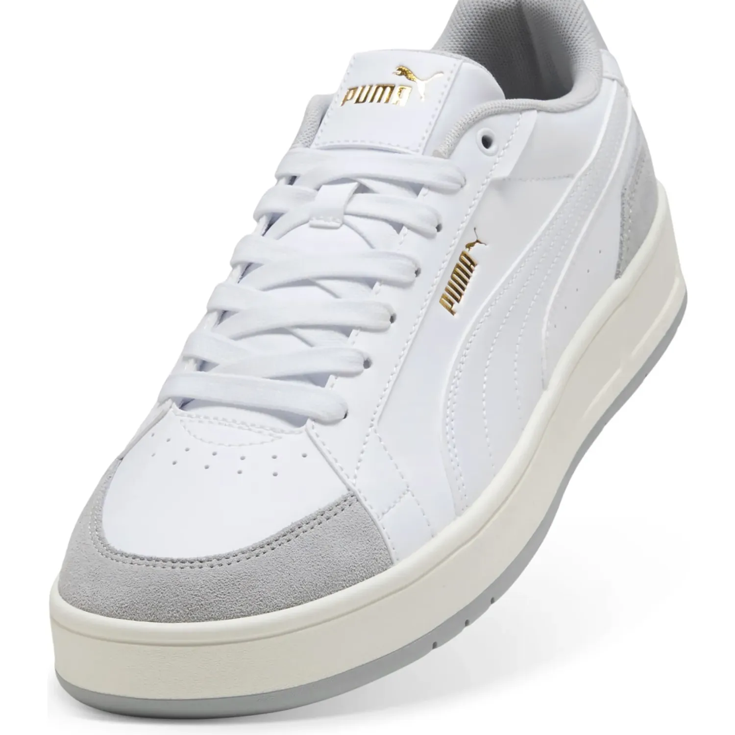 Puma Zapatillas Puma Urbanas Hombre Court Classico Sport color blanco | Platanitos