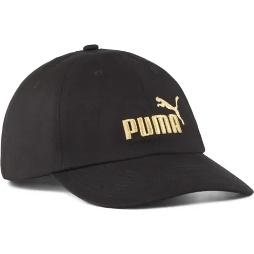 Hombre Mujer Puma Negro Gorra Deportiva Unisex Ess No.1 Logo Bb Cap