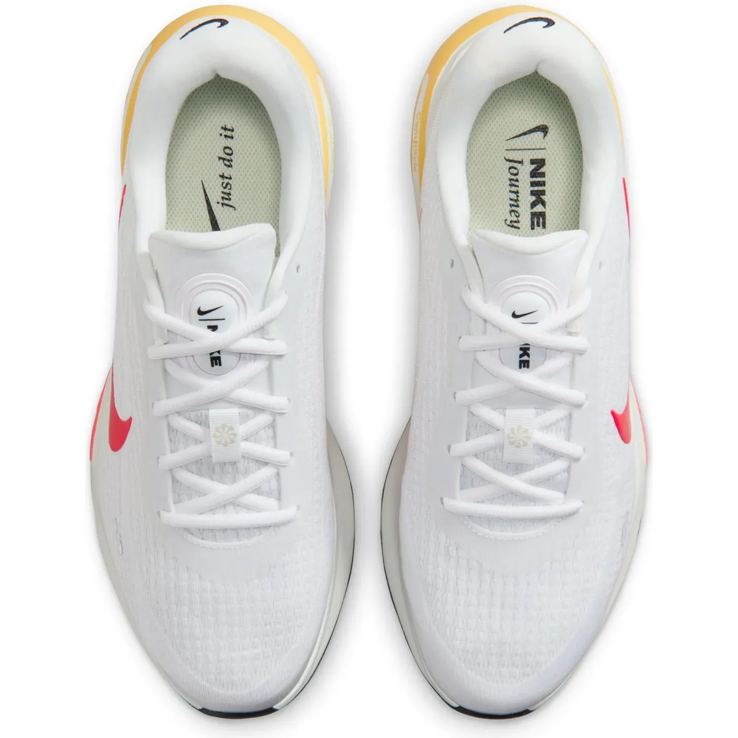 Nike Zapatillas Nike Running Hombre Journey Run color blanco / naranja | Platanitos