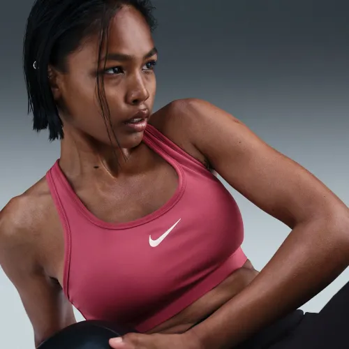 Nike Top Training Mujer Dri-Fit Swoosh - Soporte Medio