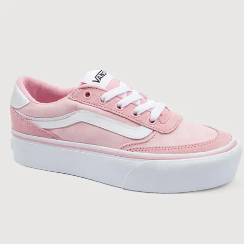 Vans Rosado de Mujer modelo Zapatillas Urbanas Mujer Brooklyn Platform rosados blancos mujer 2026012617554661328 Textil - sintético Caucho