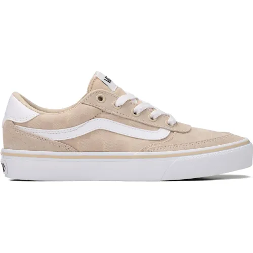 Vans Beige de Mujer modelo Zapatillas Urbanas Mujer Brooklyn Ls beiges blancos mujer 2026012617554661637 Textil - sintético Caucho