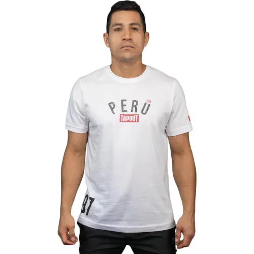 TAPOUT Blanco de Hombre modelo Polo Urbano Manga Corta Peruvian blancos hombre 2026012716511120303  