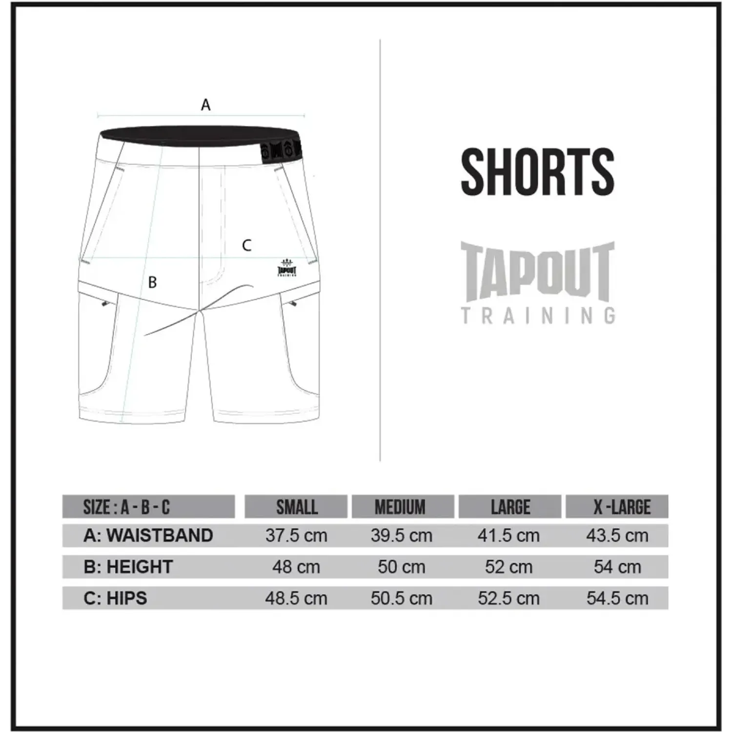 TAPOUT Short Tapout Hombre Islam color azul | Platanitos