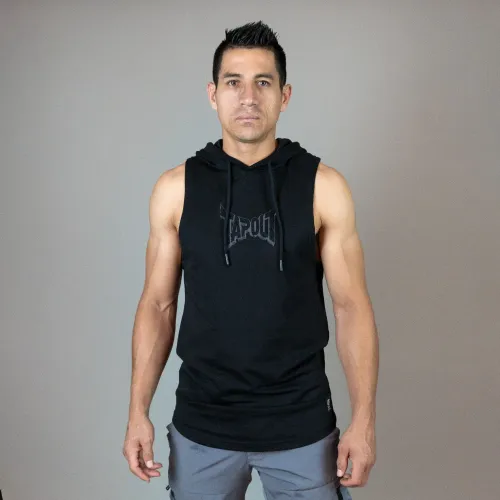 TAPOUT Negro de Hombre modelo Polo Urbano Manga Cero Con Capucha Vorx negros hombre 2026012716511120459  