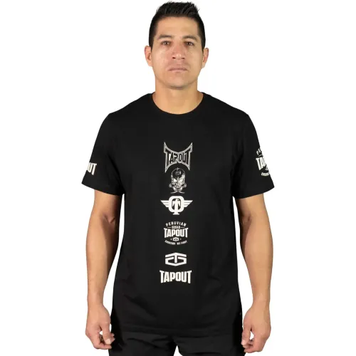 TAPOUT Negro de Hombre modelo Polo Urbano Manga Corta Roots negros hombre 2026012716511120608  