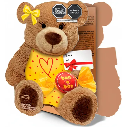 BON O BON Mini Osito Bon 30g (Diseño Al Azar)
