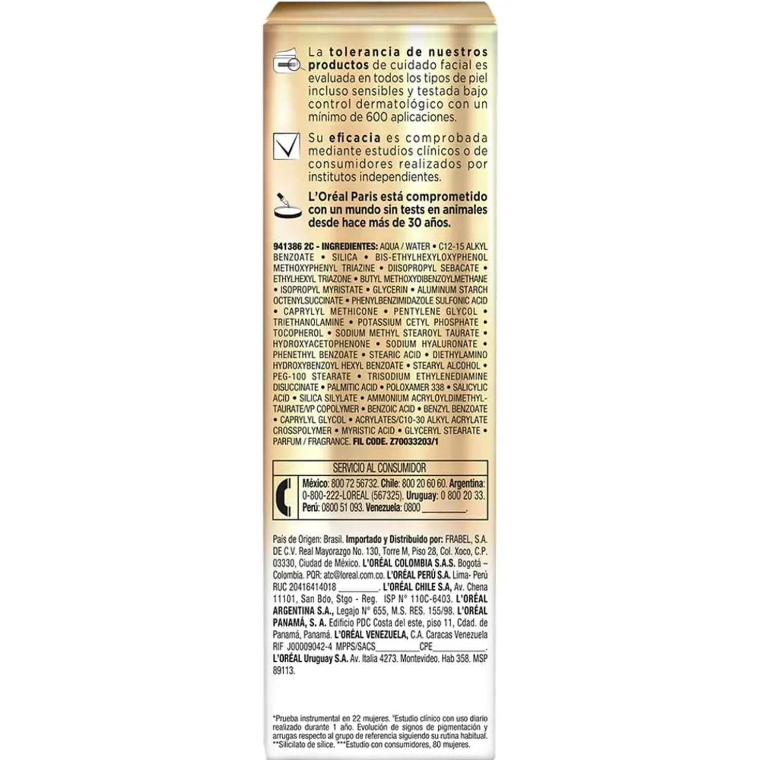 L'Oréal Paris Bloqueador L'oréal Paris Uv Defender Anti Brillo color sin color | Platanitos