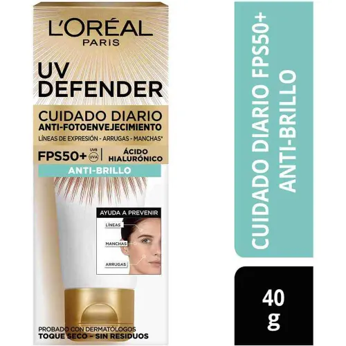 L'Oréal Paris  modelo Bloqueador Uv Defender Anti Brillo 2026012719543826132  