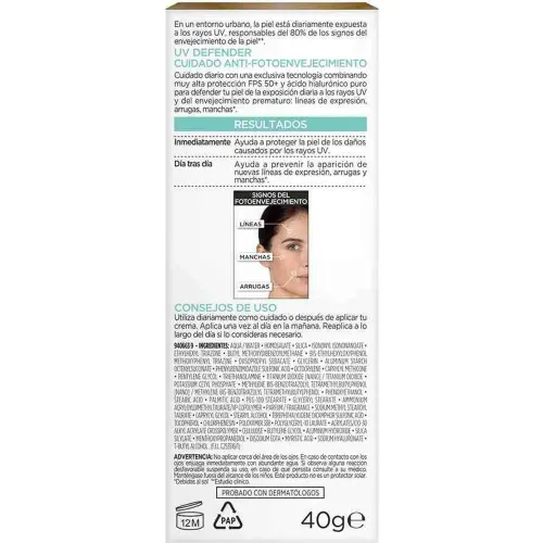 L'Oréal Paris Bloqueador Uv Defender Anti Brillo