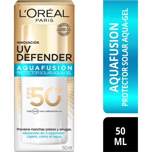 L'Oréal Paris Protector Solar Uv Defender Aquafusion Fps50