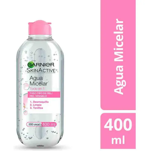 GARNIER Rosado modelo Agua Micelar Todo En 1 400 Ml rosados 2026012719543826147  