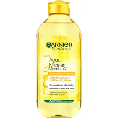 GARNIER Amarillo modelo Agua Micelar Express Aclara amarillos 2026012719543826150  