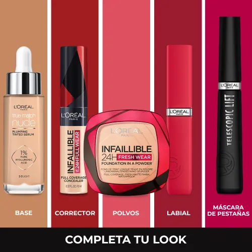 L'Oréal Paris Base En Polvo L'Oréal Paris Infallible Fresh Wear 9 G