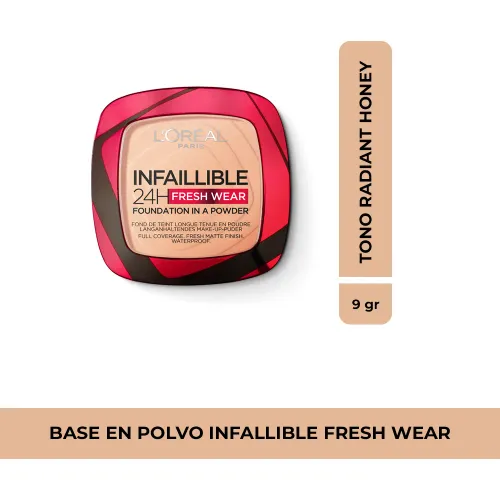 L'Oréal Paris  modelo Base En Polvo L'Oréal Paris Infallible Fresh Wear 9 G 2026012719543826186  