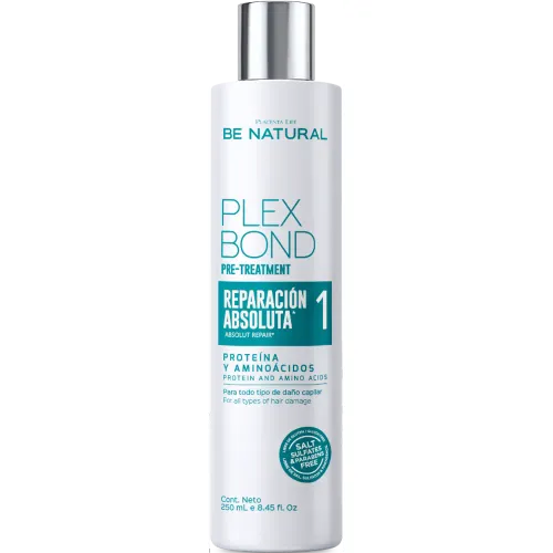 BE NATURAL Blanco modelo Plex Bond Pre-Treatment Reparación Absoluta 250ml blancos turquesas 2026012720474722444