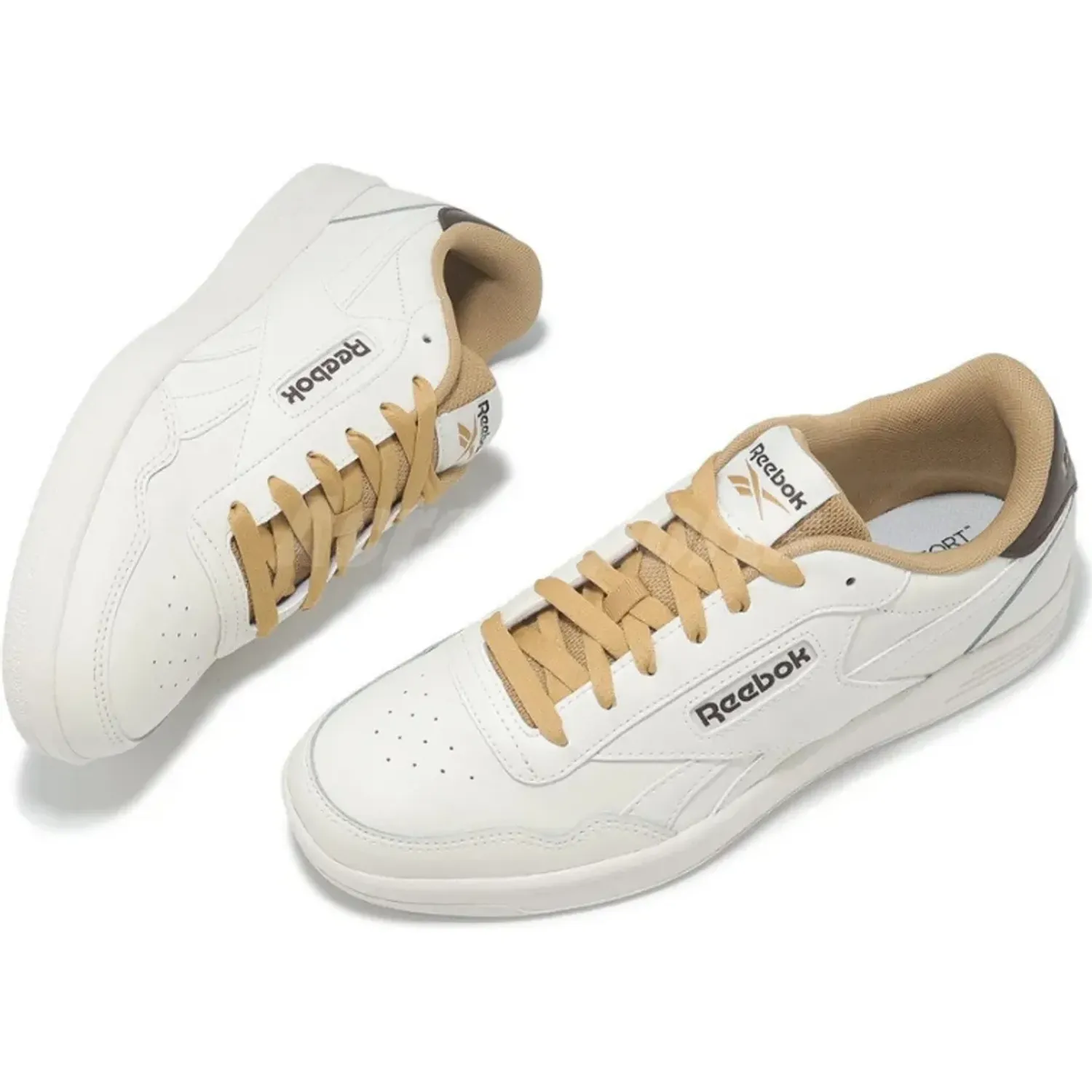 Zapatillas Reebok Urbanas Hombre Court Advance color blanco | Platanitos