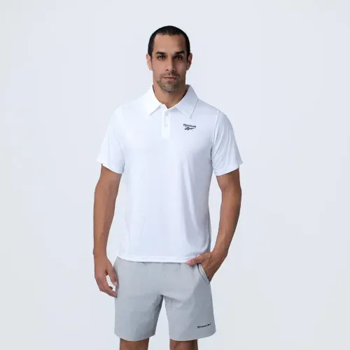 Reebok Blanco de Hombre modelo Polo Camisero Training Hombre Poly Ss blancos hombre 2026012919440158552  